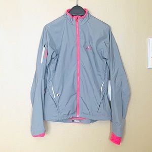 Adidas Clima Proof Women's Jacket Sport Grey / Pink